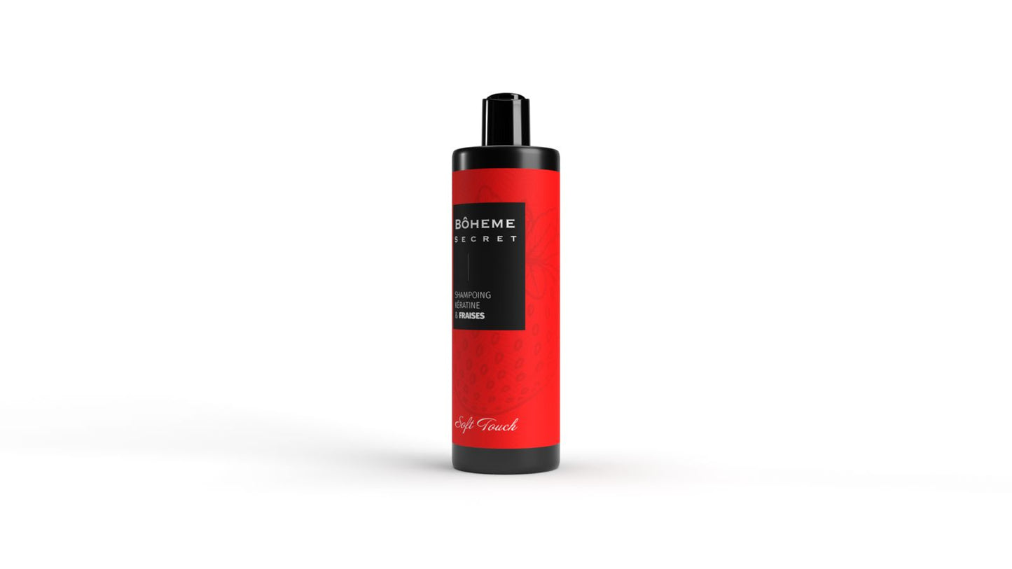 SHAMPOING ET MASQUE KERATINE & FRAISE
