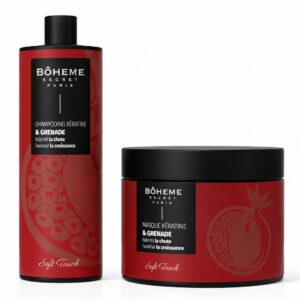 shampoing & masque kératine grenade