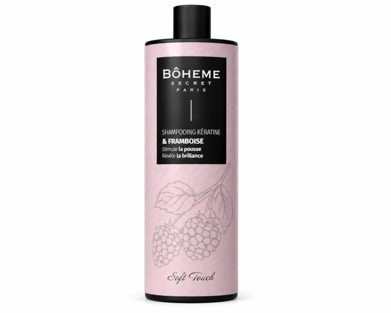 shampoing kératine framboise