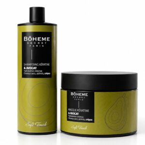shampoing & masque kératine avocat